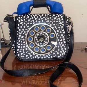 Betsey Johnson Kitsch 2 Call Me Crossbody